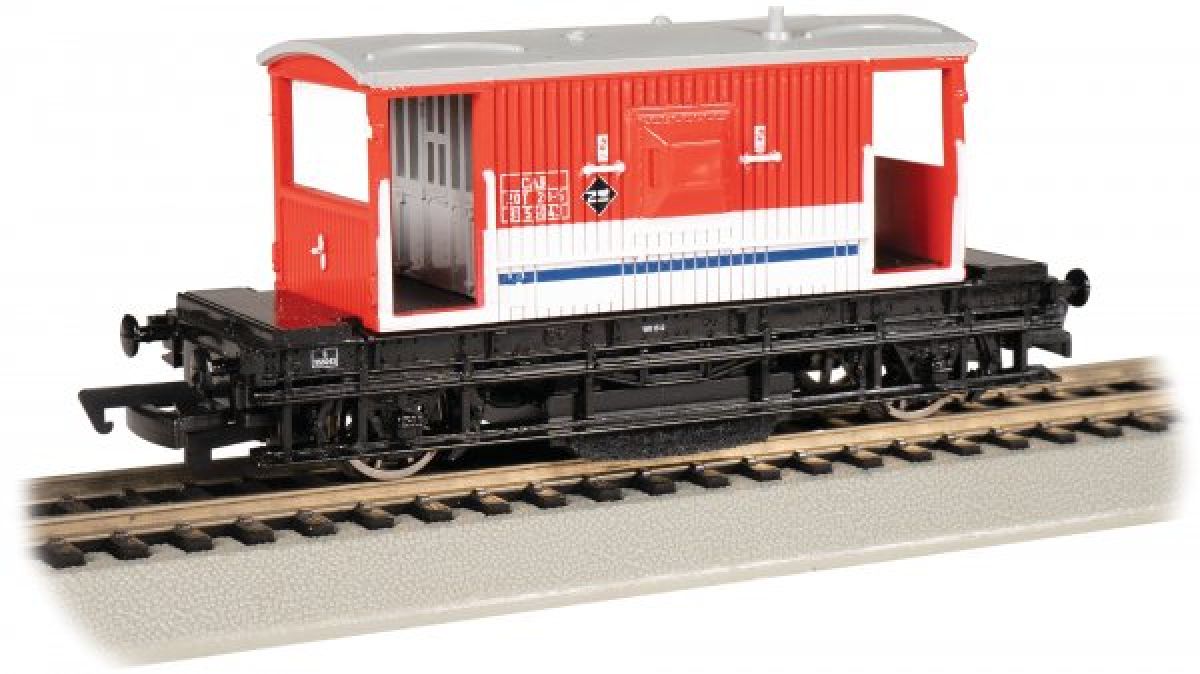 HO TTT Brake Van Track Cleaner London Transport
