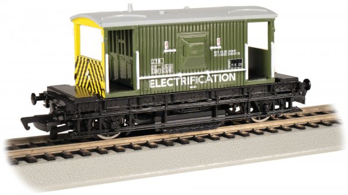 HO TTT  Brake Van Track Cleaner Departmental