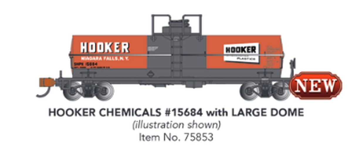 N Chemical Tank Car Hooker Chemicals #15684