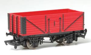 HO TTT Open Wagon/red
