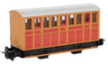 HO TTT Narrow Gauge Red Carriage (Runs on N Track)