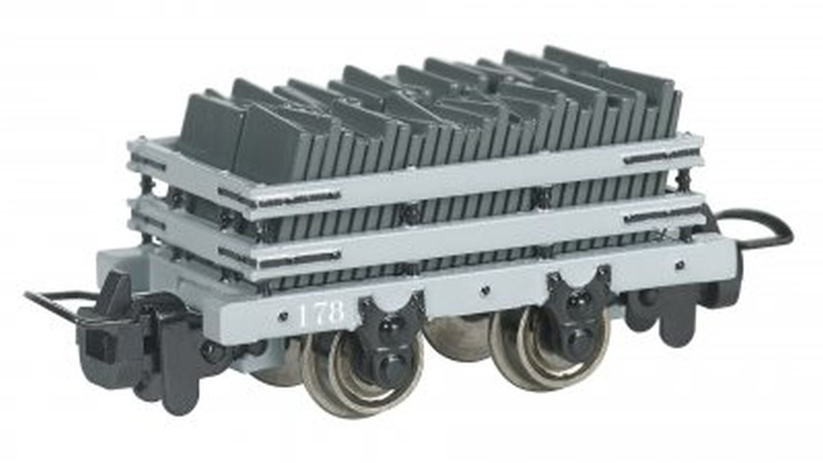 HO TTT Narrow Gauge Slate Wagon #178 w/Load