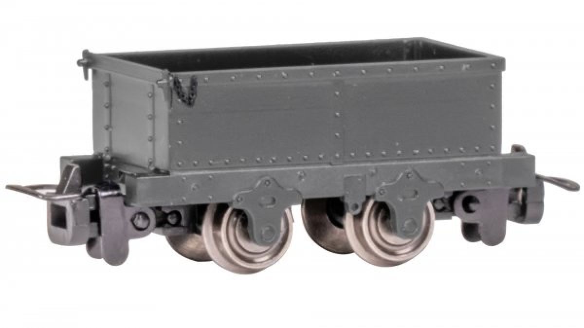 HO TTT Narrow Gauge Gondola/Dk.Gray (Runs on N Track)