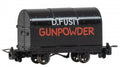 HO TTT Narrow Gauge Gunpowder Wagon D. Fuste (Runs on N Trac