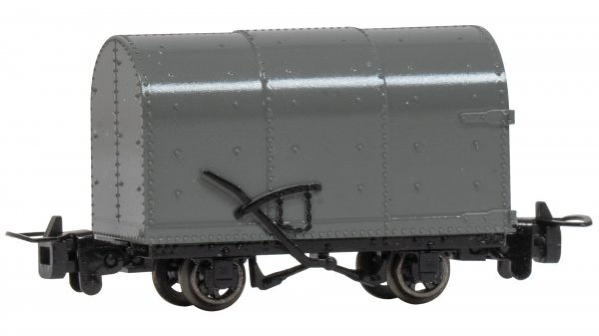 HO TTT Narrow Gauge Gunpowder Wagon Gray (Runs on N Track)