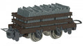 HO TTT Narrow Gauge Brown Slate Wagon w/Load