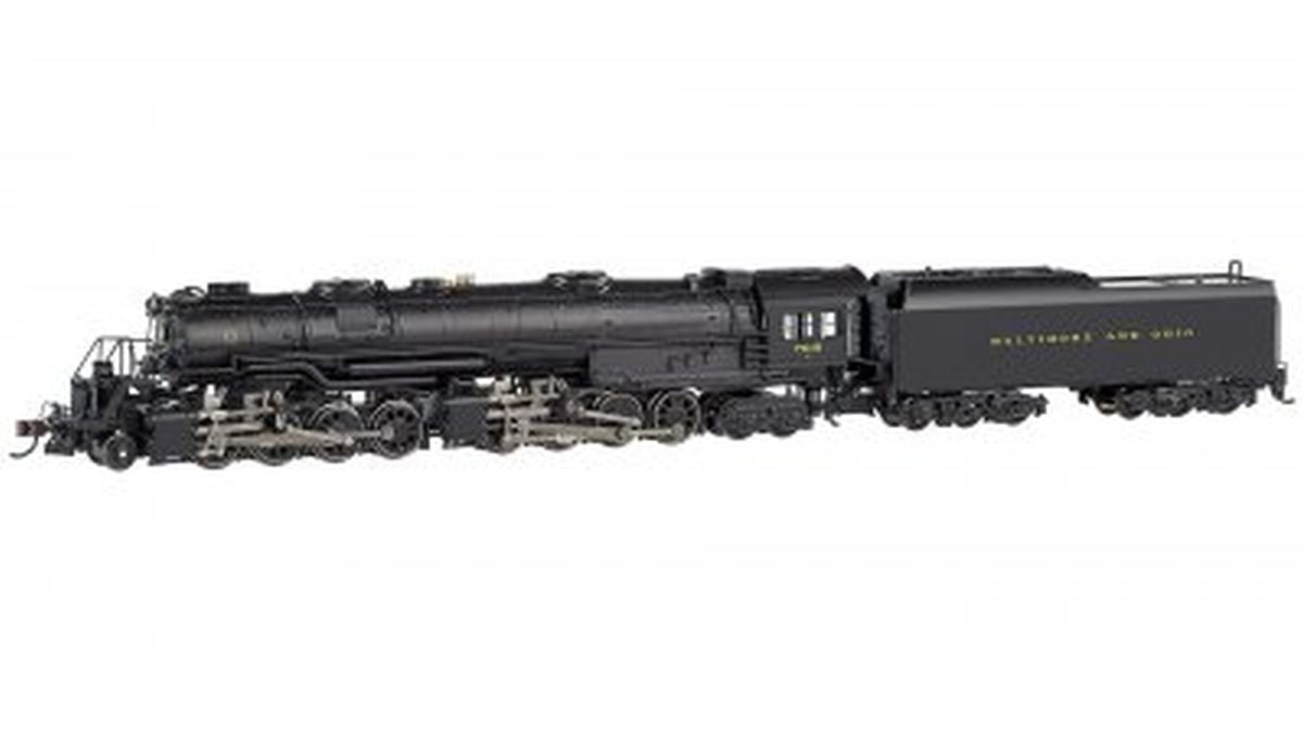 N B&O EM-1 2-8-8-4 Steam Loco #7618 w/Large Dome/DCC Sound