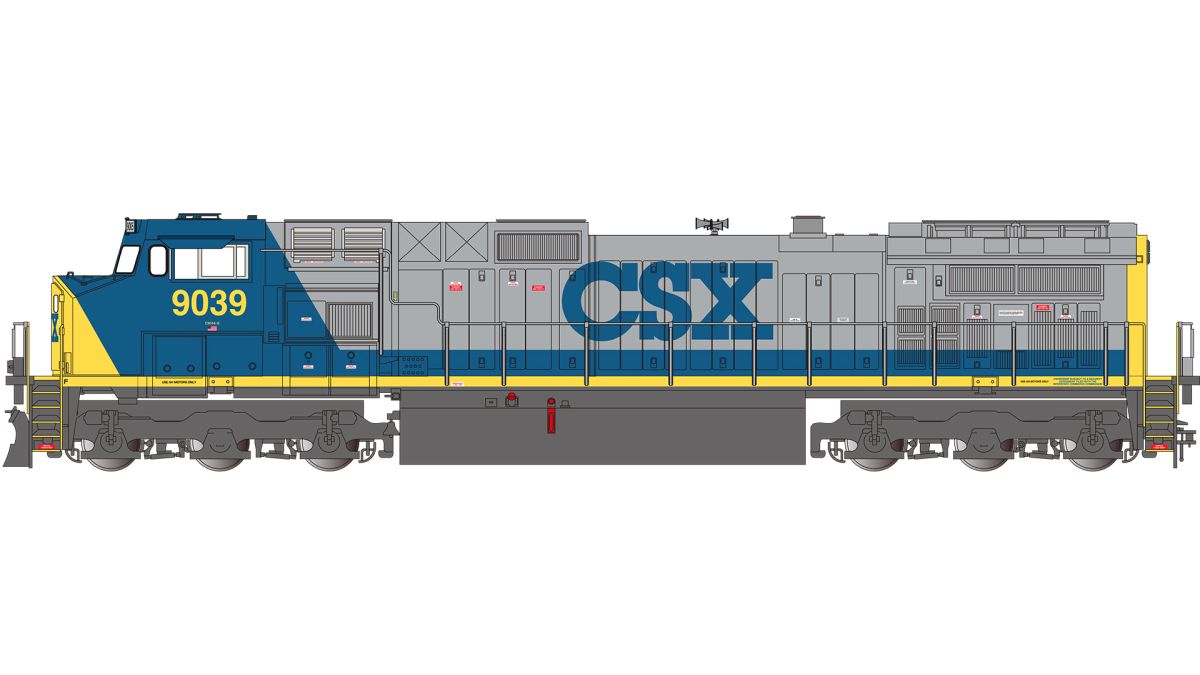 G Dash-9 Diesel Csx #9039 (Bright Future)