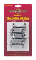 G 31mm Large Metal Wheel Set/4pk