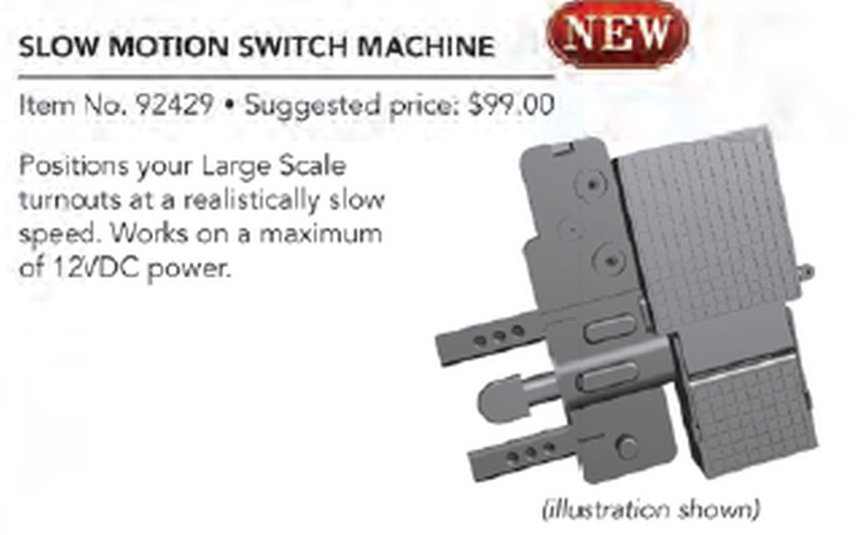 G Slow Motion Switch Machine