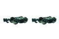G 1:29 Roller Bearing Trucks w/Metal Wheels/2pk
