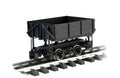 SIDE-DUMP CAR BLACK