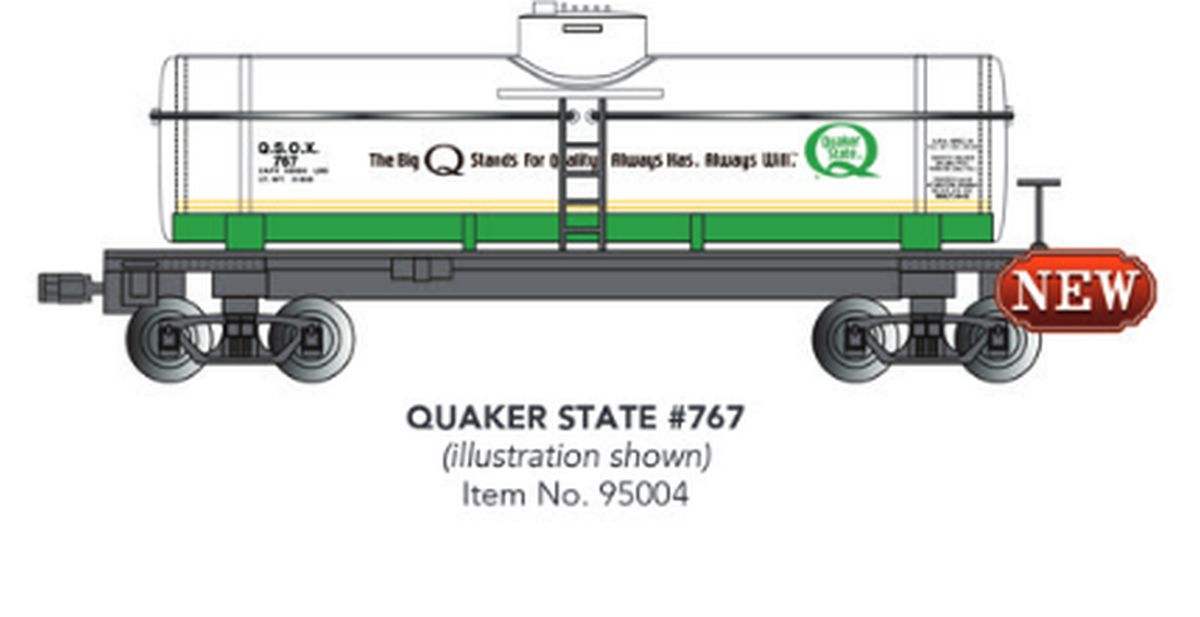 G Single-Dome Tank Car Quaker State #767