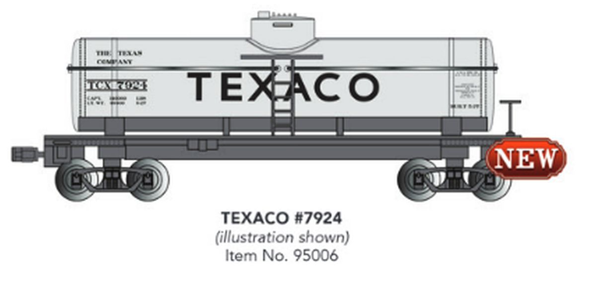 G Single-Dome Tank Car Texaco #7924