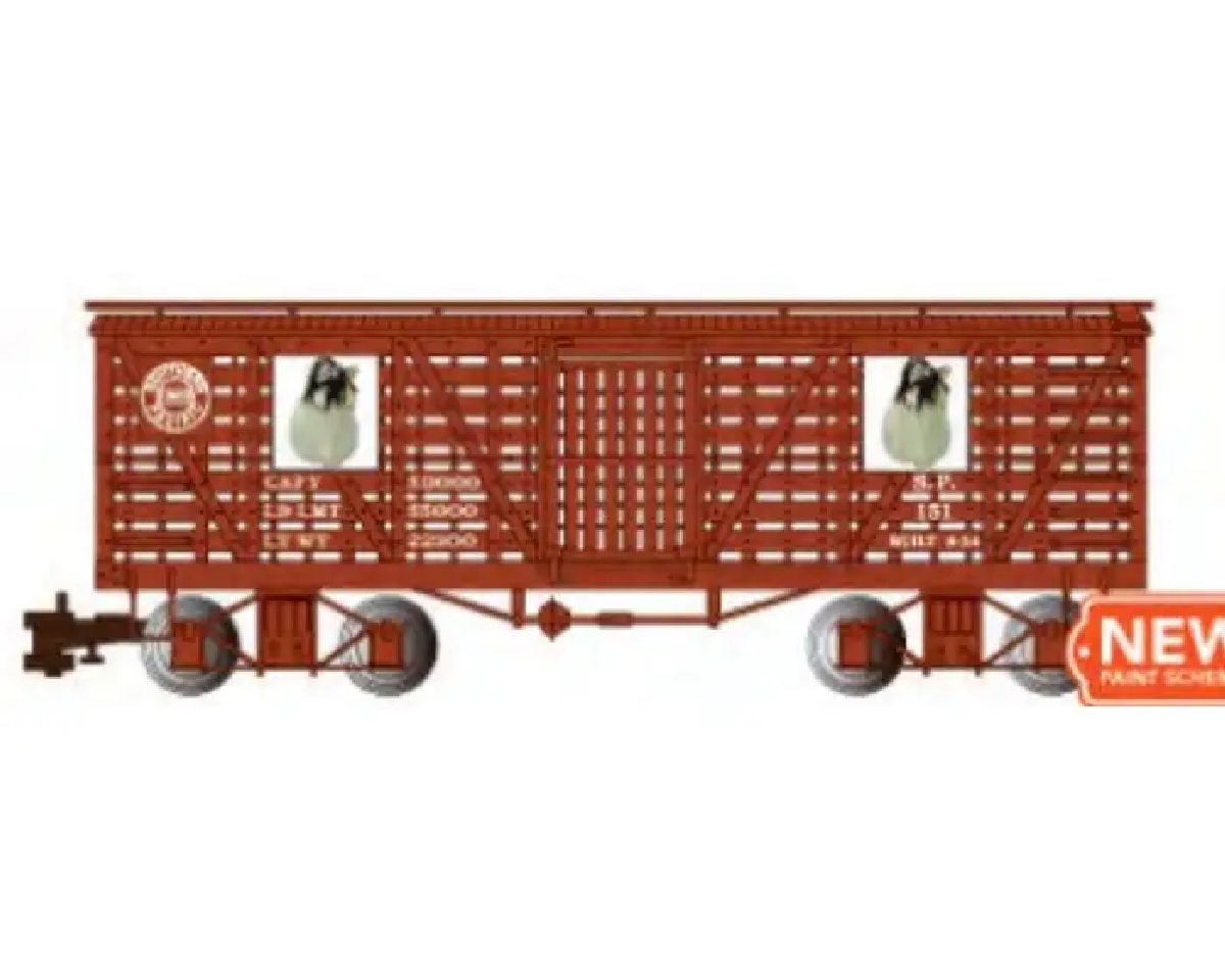 SP #151 w/HORSES  Anim Stock Car