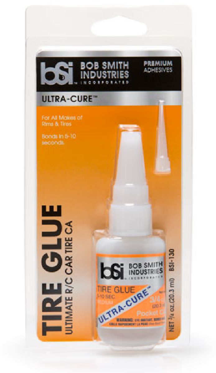 ULTRA-CURE TIRE GLUEMedium Thin CA w/Pin in Cap 3/4oz