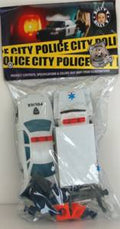 Police Action Set 16pc/approx 2 Diff. Assortments