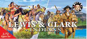 1/72 Lewis & Clark Expedition Figures