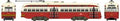 HO PCC Streetcar Toronto #4317 Eglinton & St. Clair