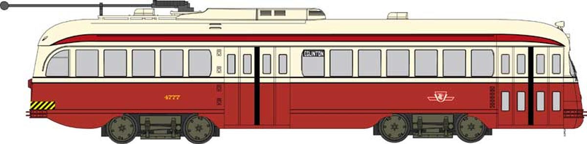 HO Trolley Toronto #4777