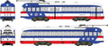 HO Trolley BiCentennial Penna #2254 w/DCC & Sound