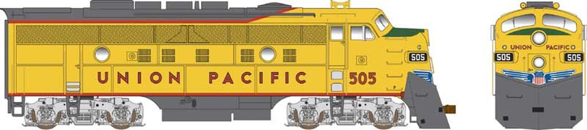 HO F-9AM UP #517 w/Brln sn pl w/snd