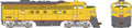 HO F9AM RI #4168 EX UP ylw/gray