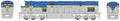 HO C628 Diesel D&H #601/Large Shield