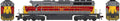 HO SD40 Algoma Central Maroon & Gray w/snow shields #181