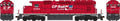 HO SD40 CP Rail ex QNSL Dual Flag Scheme #5413 w/Snd