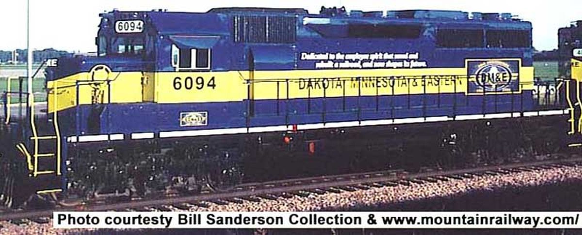 HO SD40 DM&E #6094 Employee dedication Scheme w/Snd