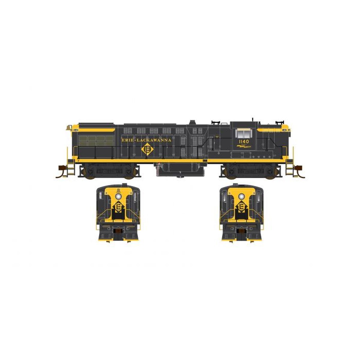 HO AS-16 Baldwin Diesel w/Sound E-L #1140