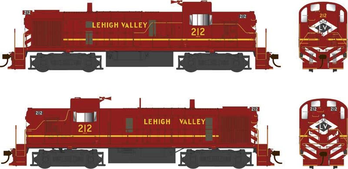 HO RS-3 Diesel w/Sound LV ex-PRR final scheme #212