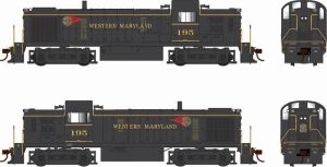 HO RS-3 Diesel WM as delivered #195