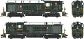 HO RS-3 Hammerhead Diesel PRR #8445/decal version w/trainpho
