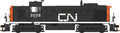 HO RS-3 Diesel w/Sound CN Black Road #3040