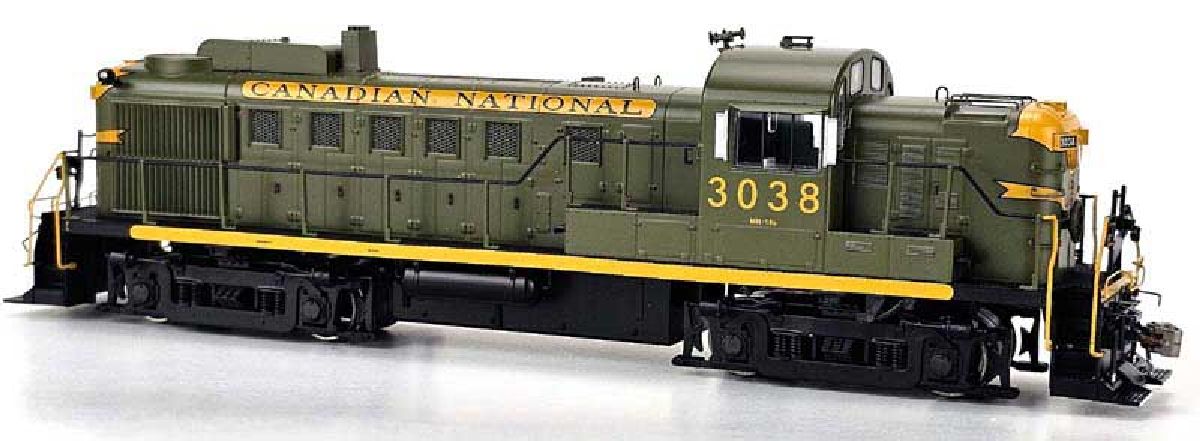 HO RS-3 Diesel CN Green Road #3038