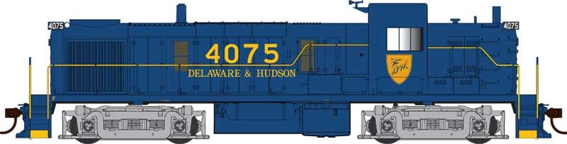 HO RS-3 Diesel D&H Road #4075