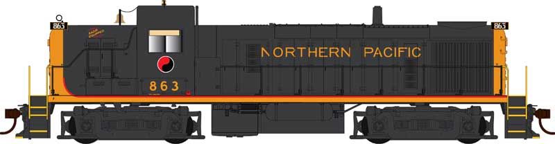 HO RS-3 Diesel w/Sound NP Road #863