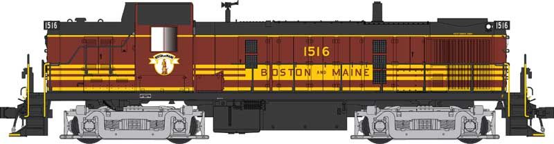 HO RS-3 Diesel B&M without Lighting Box on the deck Road #15