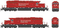 HO SD40-3 Diesel w/Sound CP #5103 (Two Operating Beacons on