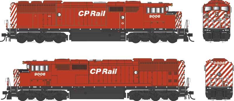 HO SD40-2f Diesel w/Sound CP #9006