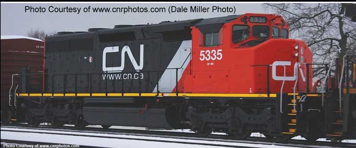 HO SD40-2W Diesel CN #5335 CN/Web Scheme