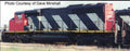 HO SD40-2W Diesel CN #5355/Non Dynamic/Sergeant Stripes