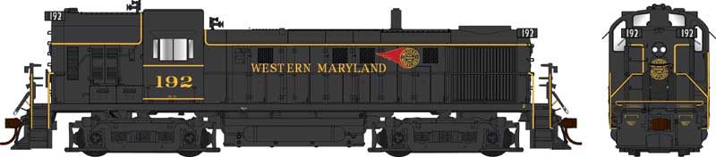 HO RS-3 Diesel w/Sound WM Hammerhead #193/Fireball