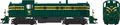 HO RS-3 Diesel CNJ #1553/Green Stripe