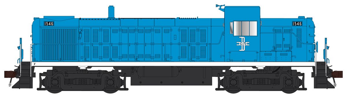 HO RS-3 Ph1 Diesel B&M #1546