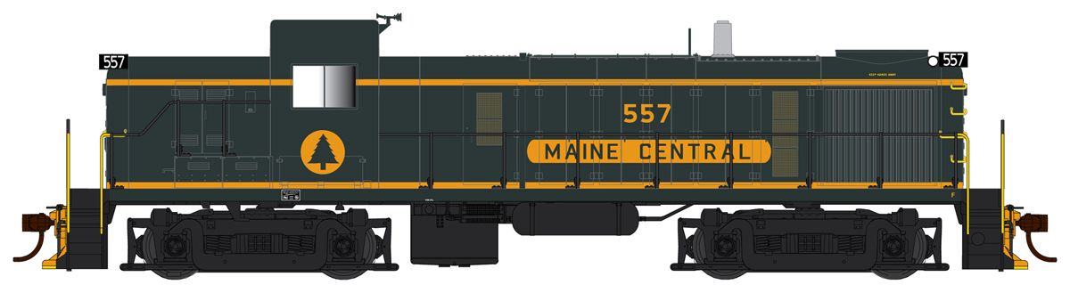 HO RS-3 Ph3 Diesel MEC #557/Simplified