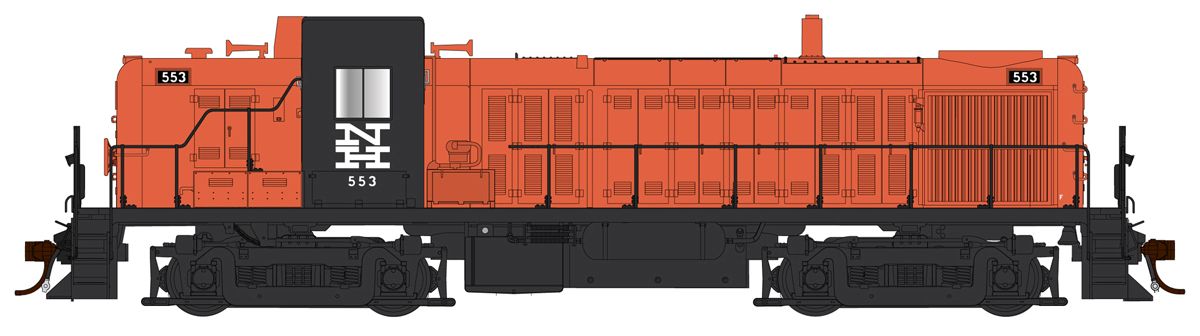 HO RS-3 Ph1 Diesel NH  #553/org&blk