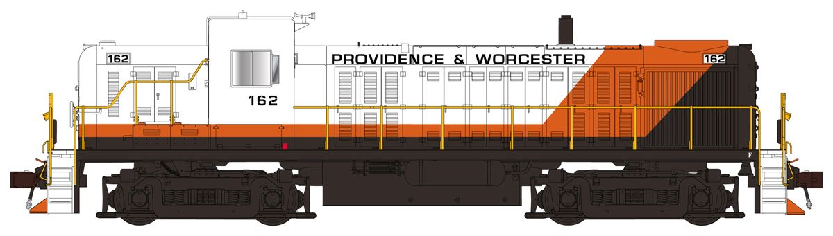 HO RS-3 Ph1 Diesel P&W #162 w/Sound